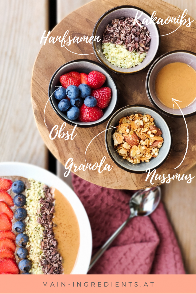 Smoothiebowl Toppings