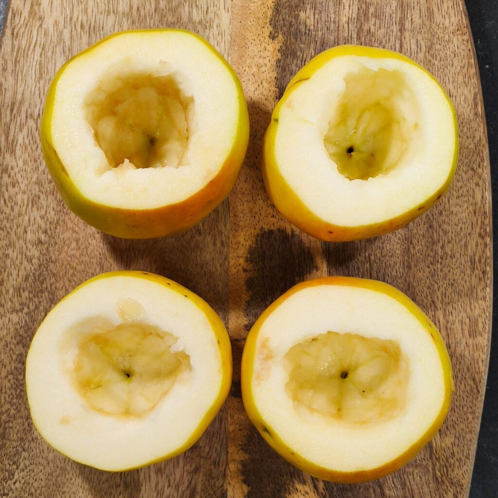 Vegane Bratäpfel mit Vanillesauce Vegane Bratäpfel mit Vanillesauce