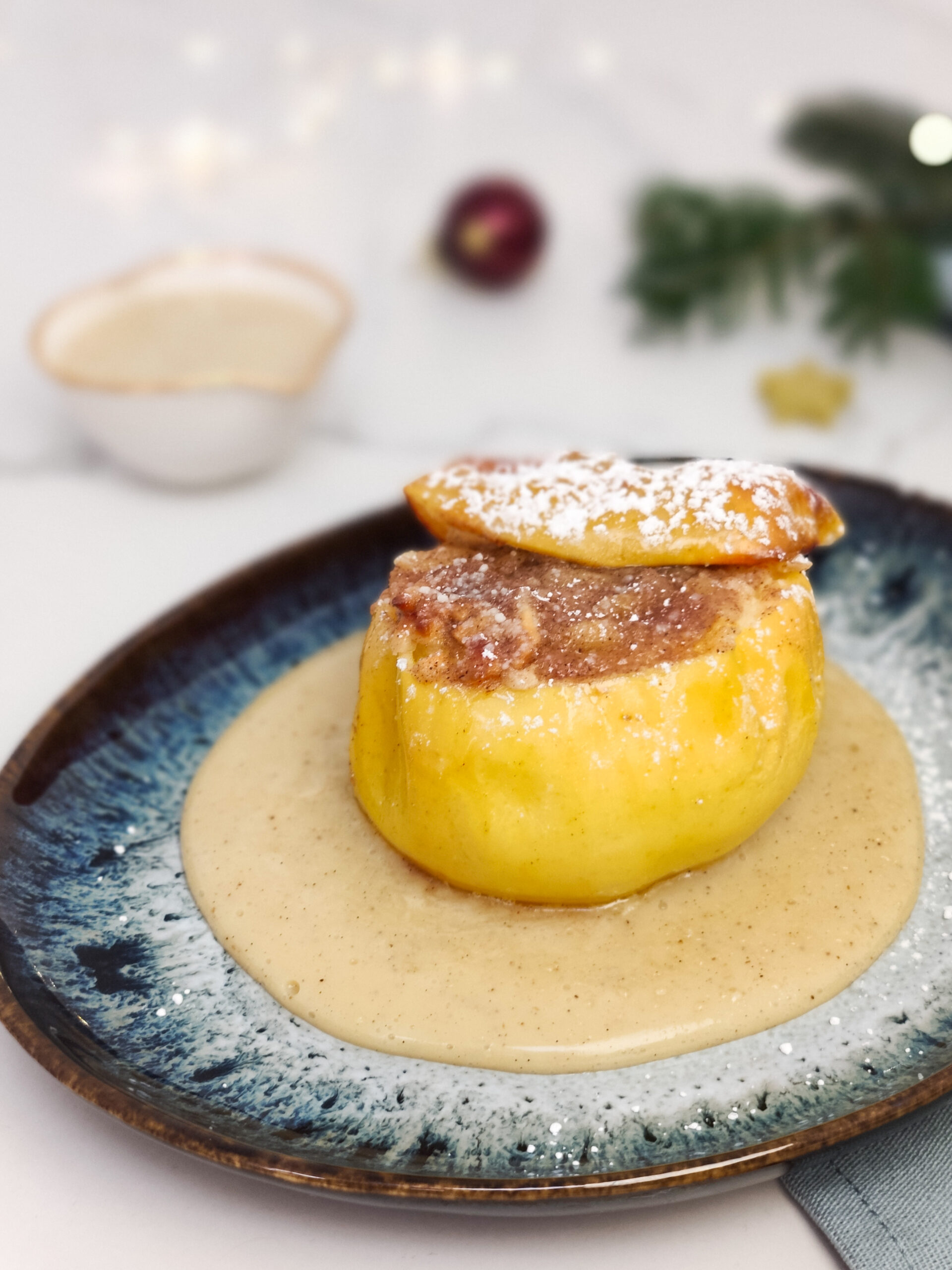 Vegane Bratäpfel mit Vanillesauce | Main Ingredients