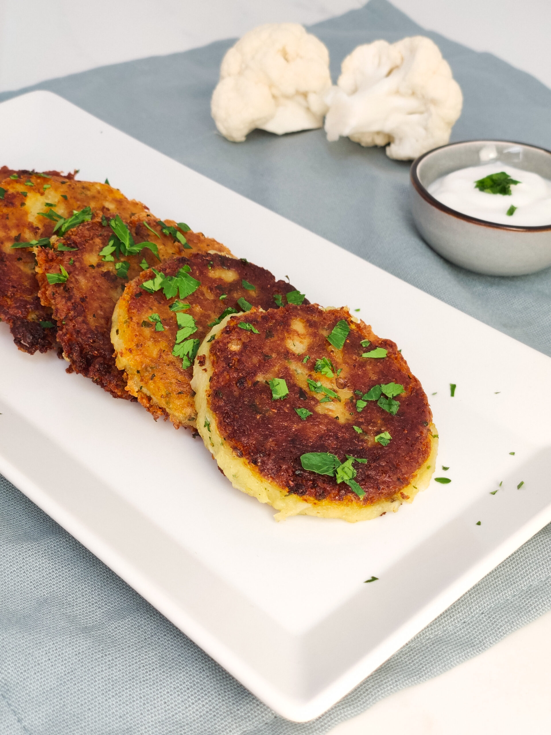 Saftige vegane Kartoffel-Karfiol-Laibchen | Main Ingredients