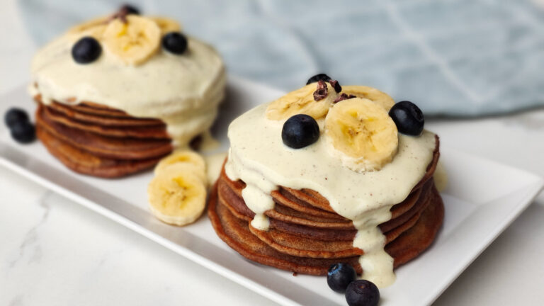 Vegane Schoko-Pancakes