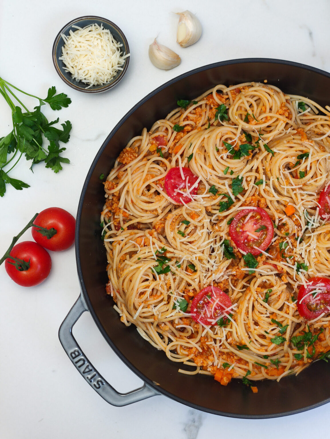 Vegane Spaghetti Bolognese | Main Ingredients