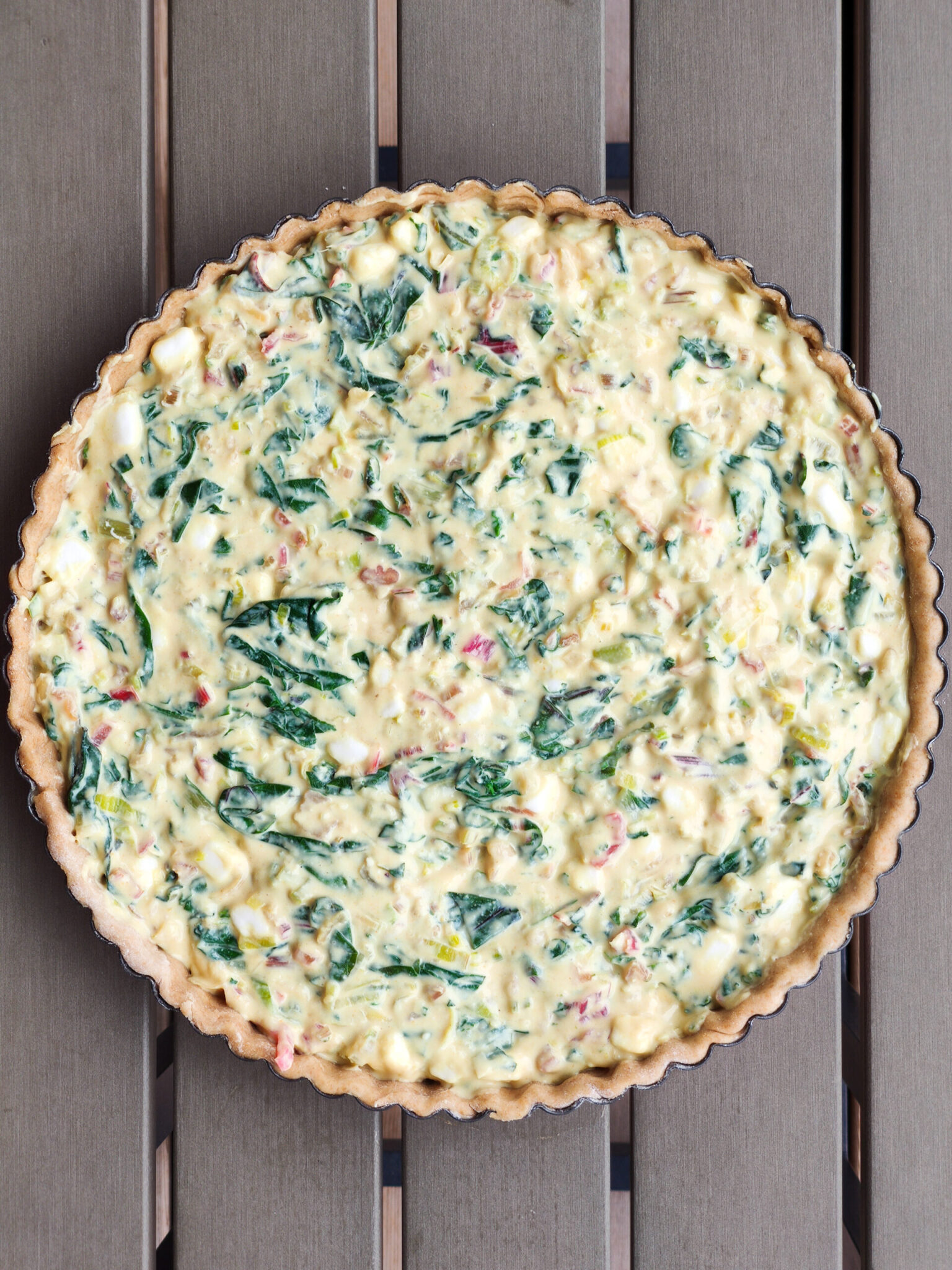 Vegane Mangold-Quiche | Main Ingredients Vegane Mangold-Quiche | Main Ingredients
