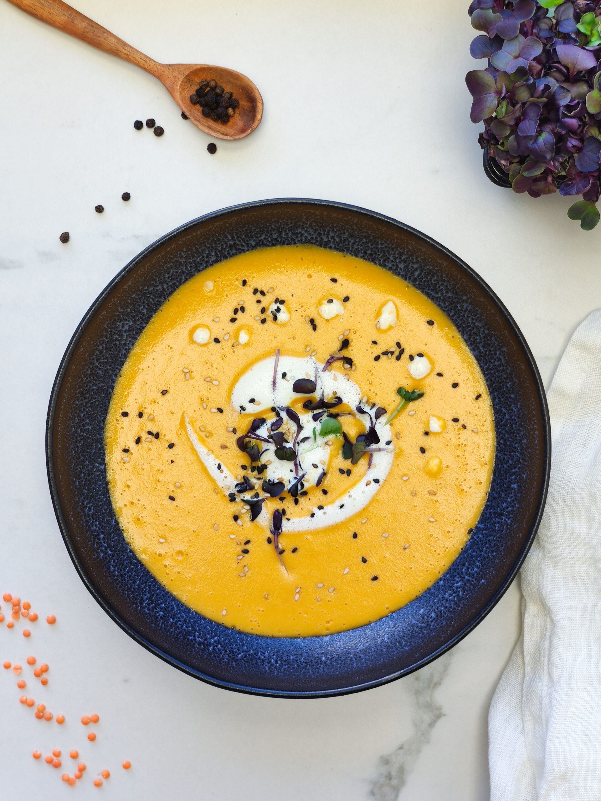 Cremige Rote Linsensuppe | Main Ingredients